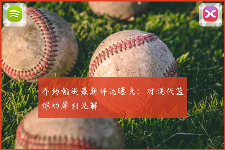 乔约翰逊最新评论曝光:对现代篮球的犀利见解